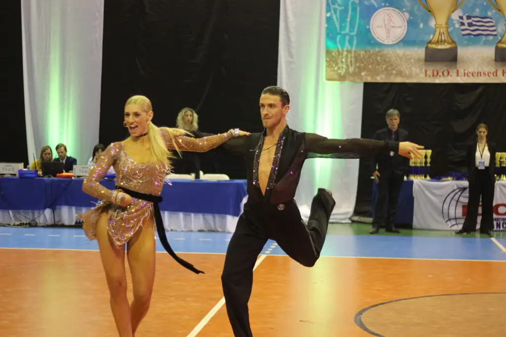 competitive latin dance